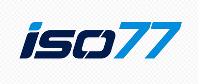 Logo iso77 pada navigasi FAQ